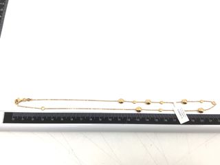 cadena oro 18k 22cm