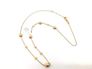cadena oro 18k 22cm