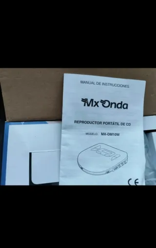 Reproductor CD Portátil Mx Onda Anti-Shock