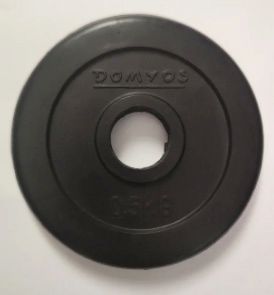 4 Discos Peso Domyos 0,5 kg
