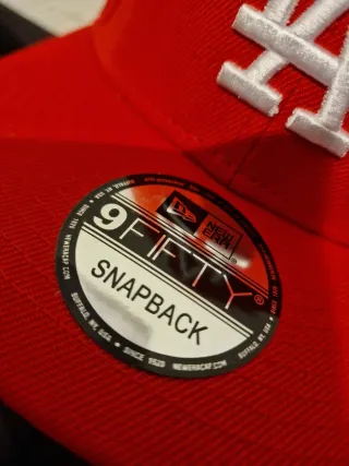 Gorra New Era LA Dodgers Roja Snapback