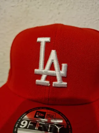 Gorra New Era LA Dodgers Roja Snapback