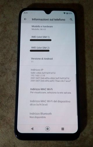 Xiaomi Mi A3 (64Gb + 4Gb di RAM)