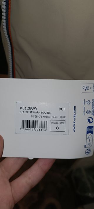 K-Way Denise warm reversibile