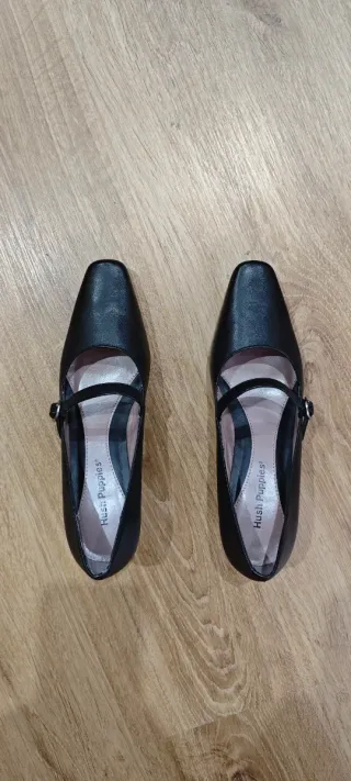 Zapatos Hush Puppies Negros Talla 37.5-38