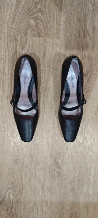 Zapatos Hush Puppies Negros Talla 37.5-38