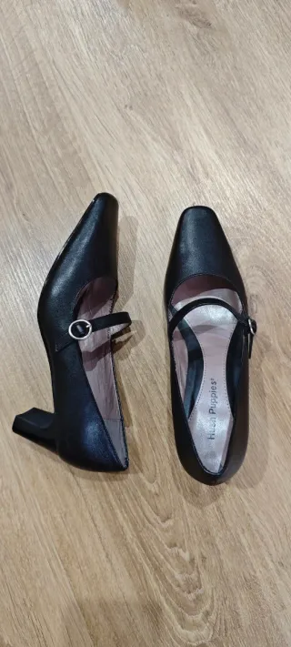 Zapatos Hush Puppies Negros Talla 37.5-38