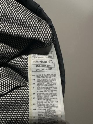 Abrigo Carhartt Hombre Negro