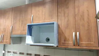 Muebles de cocina madera y blanco