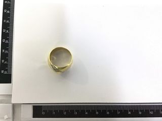 anillo oro 18k con piedra con diamante