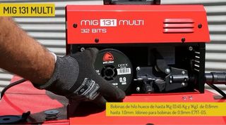 SOLDADOR INVERTER STAYER MIG 131 MULTI 120A