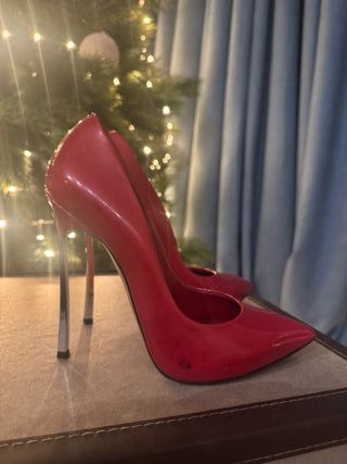 Casadei red heels,