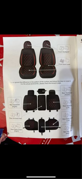 Funda para los asientos del coche