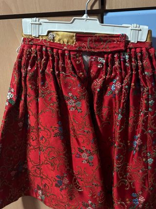 traje fallera niña de 1 a 2 años