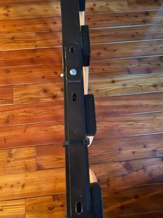 Somier de lamas 90 x 190 con patas plegables.