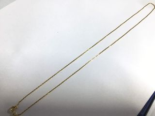 cadena oro 18k 25cm