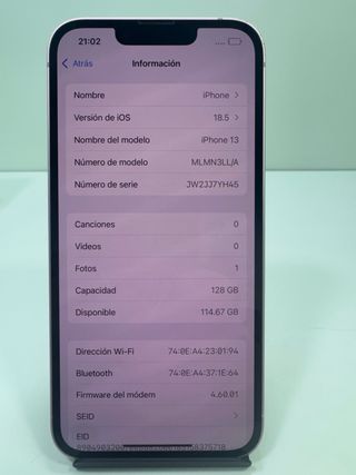 iPhone 13 Rosa 128GB