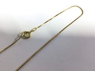 cadena oro 18k 24cm