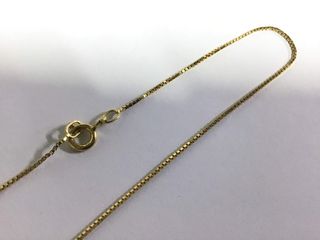 cadena oro 18k 24cm