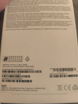 iPhone 14 Azul Celeste + Una Funda!