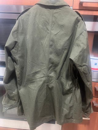 Chaqueta verde militar italiana