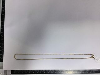 cadena oro 18k 22cm