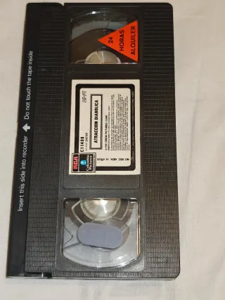 VHS Atracción Diabólica (Monkey Shines)