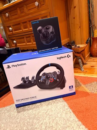 Volante Logitech G29 + Pedalera + Palanca