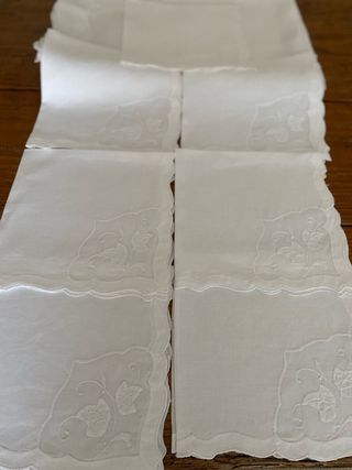 Toalha grande bordado da Madeira c/ guardanapos