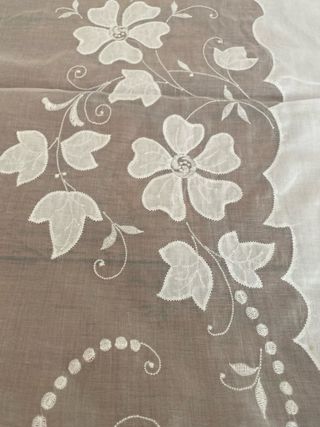 Toalha grande bordado da Madeira c/ guardanapos