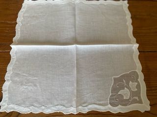 Toalha grande bordado da Madeira c/ guardanapos