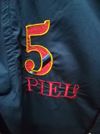 Camisa Piel de Toro Azul y Roja