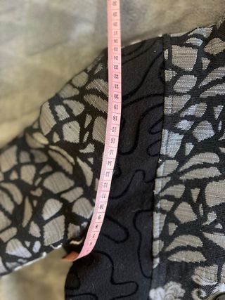 Chaqueta Desigual Talla S Negra y Blanca