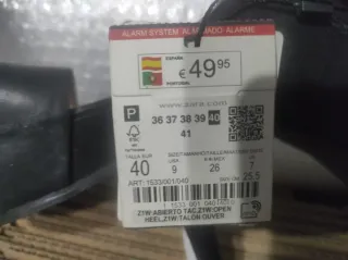 Zapatos de tacón negros