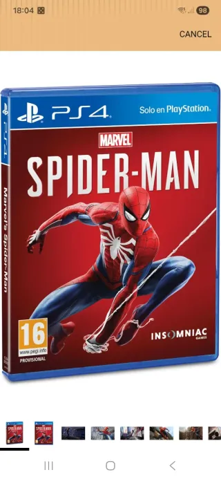 Spider-Man PS4 (PlayStation 4) Marvel
