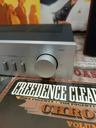Amplificador Technics y Altavoces Denon
