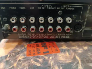 Amplificador Technics y Altavoces Denon