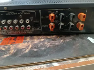 Amplificador Technics y Altavoces Denon