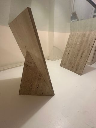 Mesa Comedor Cristal y Mármol Vintage 160x90