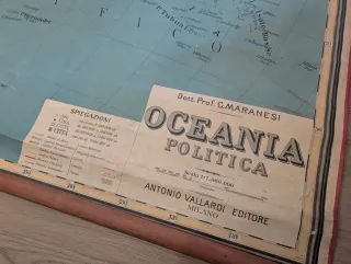 Mapa OCEANIA político gigante