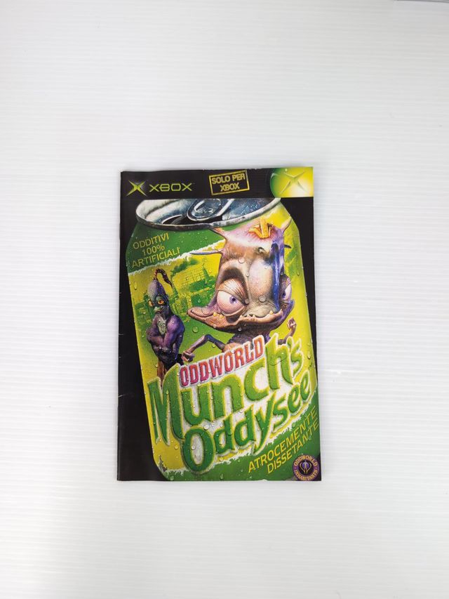 Oddworld Munch's Oddysee Xbox Classic COMPLETO