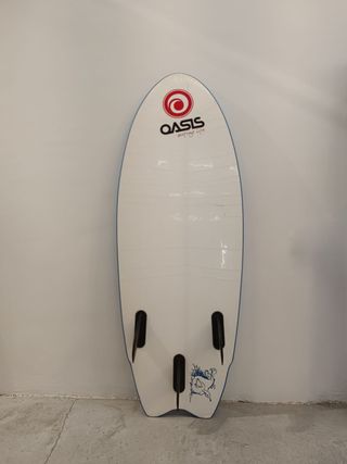 Tabla de surf BZ 4'11 softboard fish azul