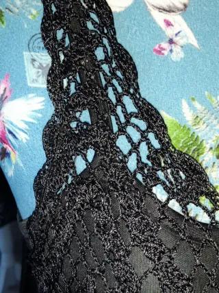 Vestido de noche negro corto