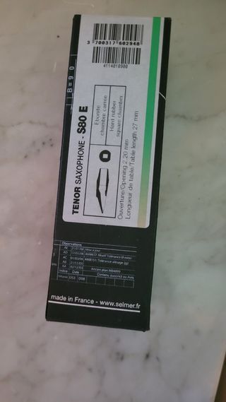 Bocchino Sax Tenore Selmer S80 E