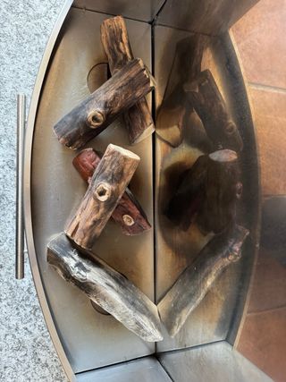 Chimenea de bioetanol moderna