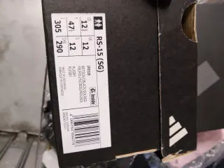 Scarpe da rugby adidas.n.47/1-3