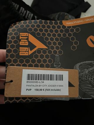 Pantalón Moto Jogger ByCity Clase AA Talla L