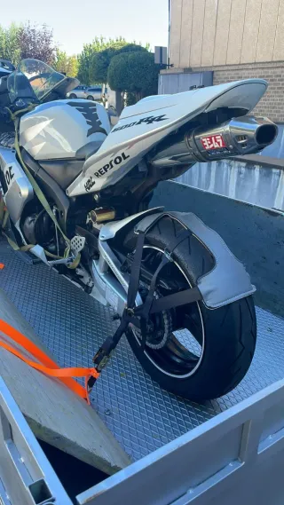 Cincha trasera para rueda de moto