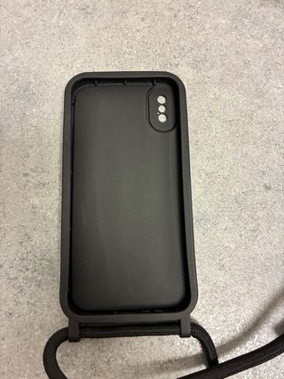 Cover silicone con laccio iPhone X