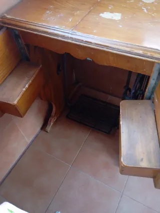 Máquina de coser Singer antigua